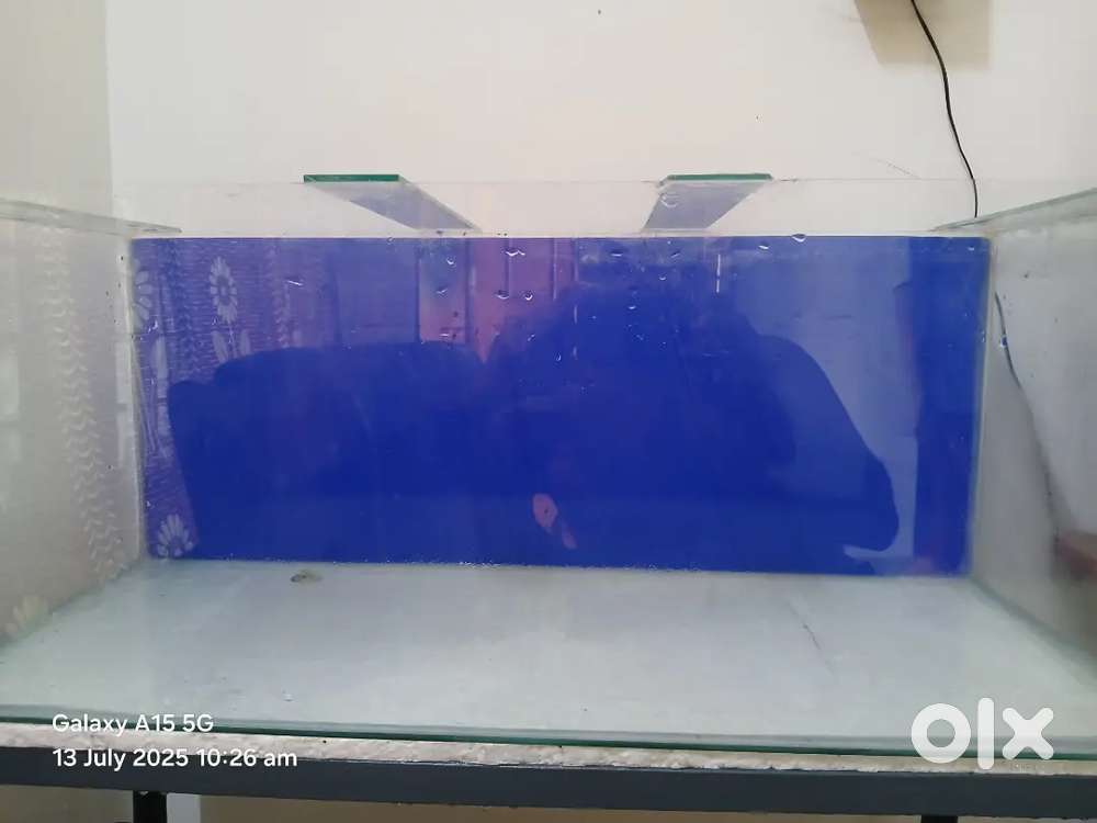 2.5 feet used aquarium