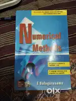 Numerical methods by E Balagurusamy