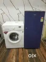 Lg inverter direct drive washing machine & whirlpool refrigerator*/*