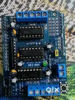 Control DC ,Stepper & Servo With  L293D Motor Driver shield & Arduino