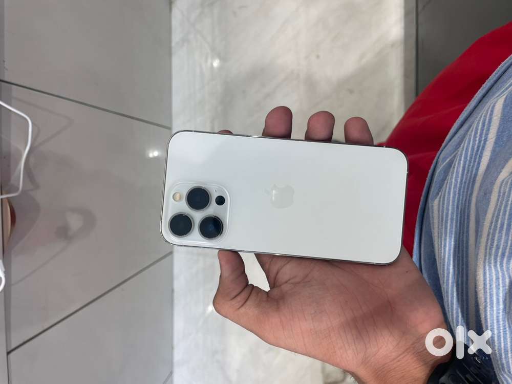 13 PRO,128GB,Battery-81%,White Colour,All original,All working