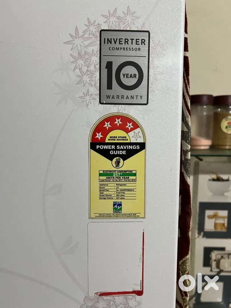 LG Refrigerator 360 Liters Very Good Condition