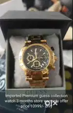 Imported Premium guess collection watch 3 months store warranty