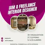 Iam a freelance interior designer.