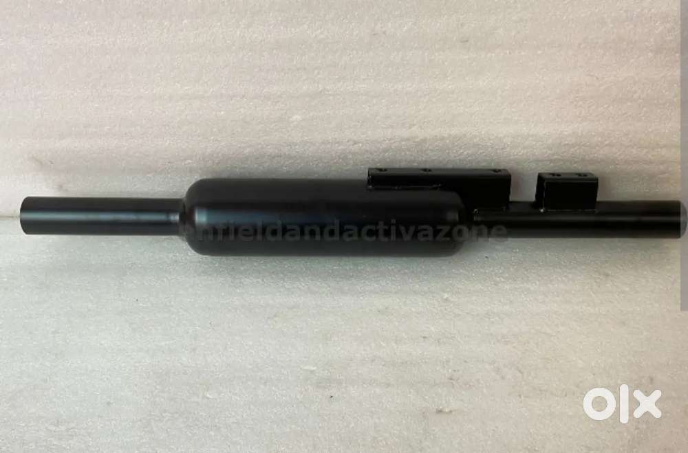 Mini Punjab black silencer for Bullet Royal Enfield