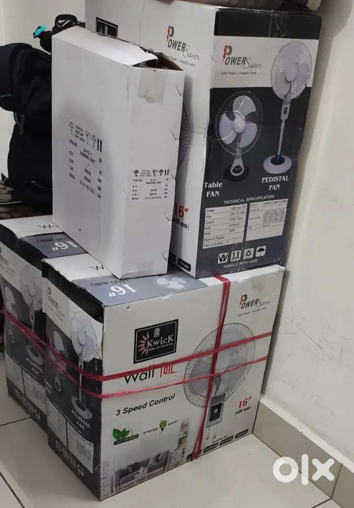3 wall fan brand new