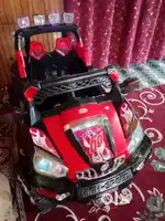 Mini jeep electronic with chargeable in new condition