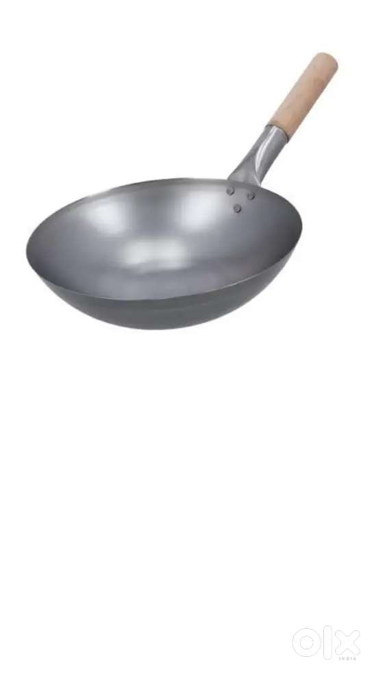 Kitchens itmes hotel kadai and barbecue steel backet set