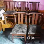 5 Dining Chair with One Table