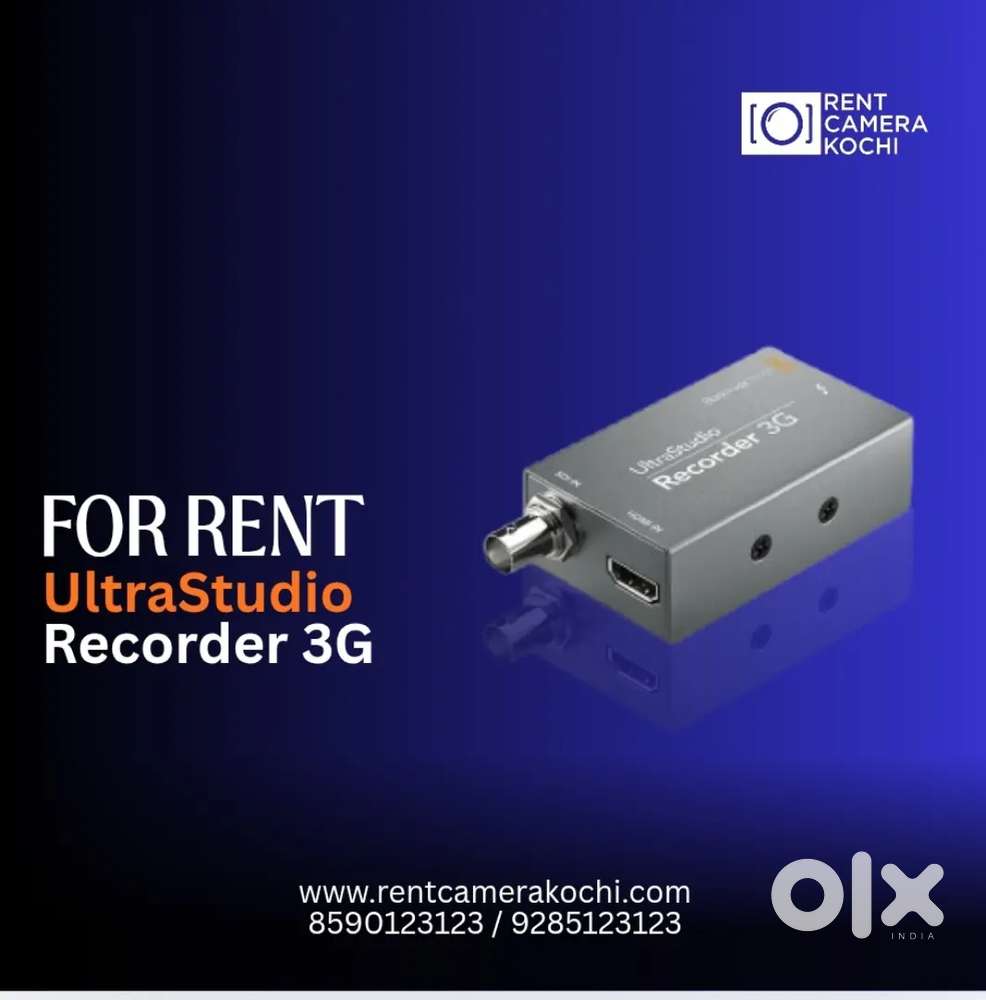 ULTRASTUDIO RECORDER 3G AVAILABLE FOR RENT