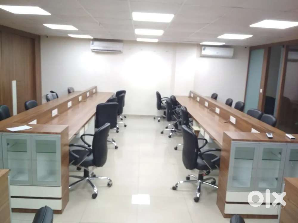 Furnished Office Rent CG Road 2200Ft 3 Cabin 30 Seats For-IT/HR/DSA/CA