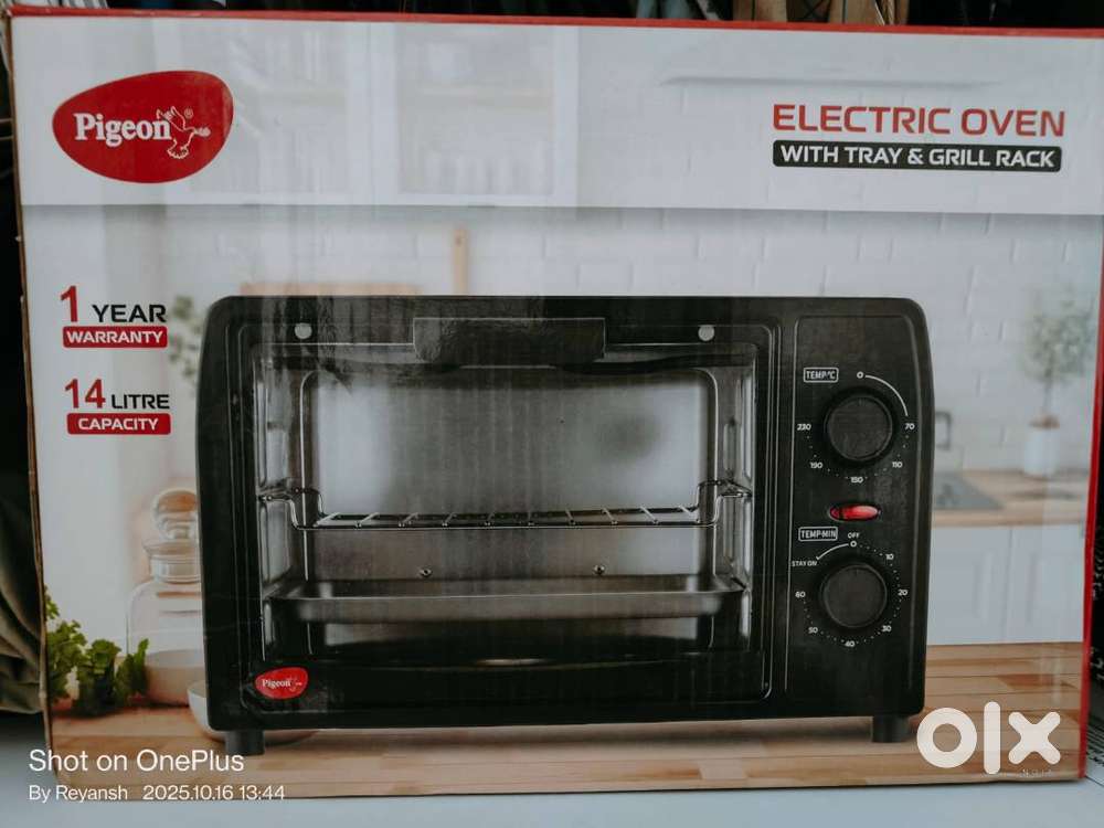 Brand New Pigeon Oven Toaster Grill 14 Liters