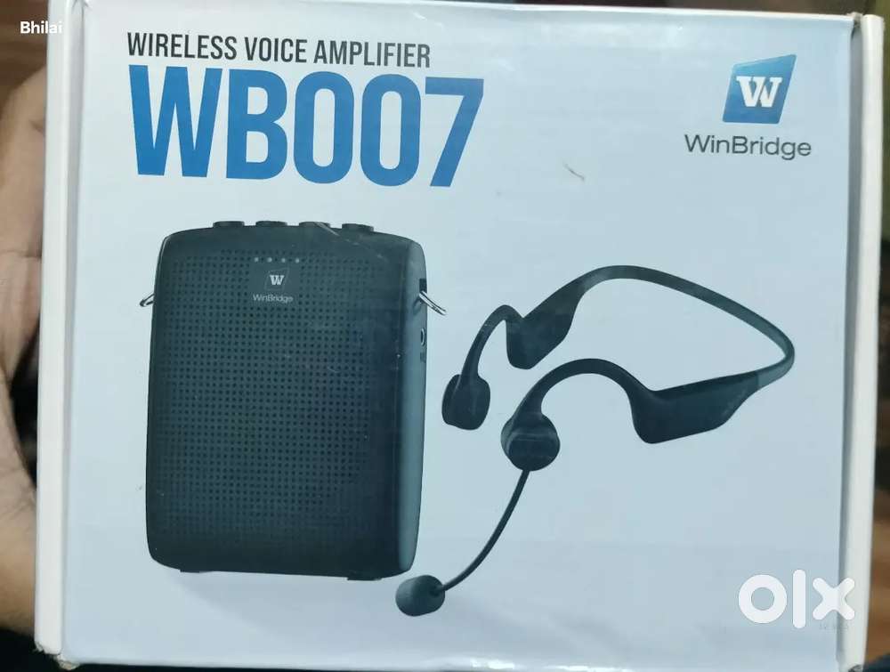 Wireless Mic With Amplifier And Very Good Condition