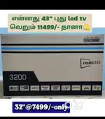 Super offer_ sony new 43_ inch smart Android led tv @12777