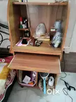 Plywood laminate computer trolley