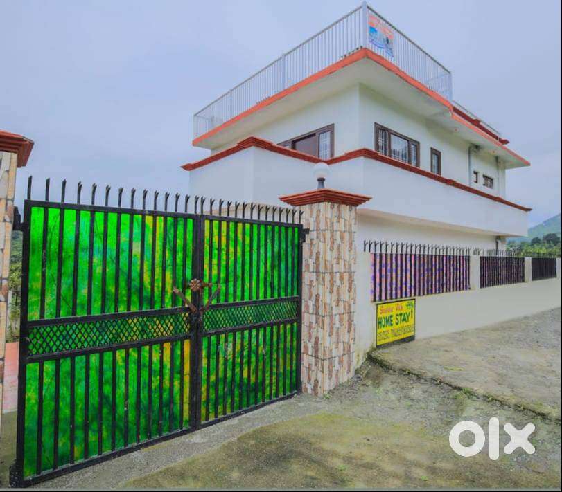 its a beautiful villa in mountains