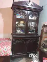 A Classy time -honoured detachable  segun wood almirah