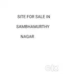 Site for sale in SAMBHAMURTHY nagar