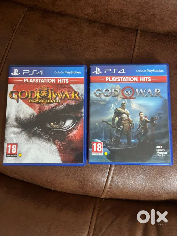 God of War (2018) and God of War III Ps4