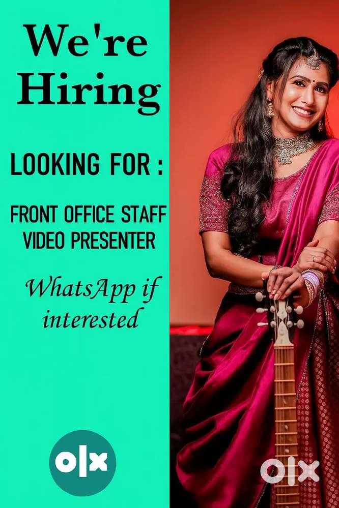 Front office administrative & Video presenter