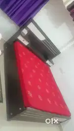 Double bed with mattress