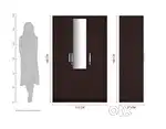 Wooden 2 & 3 Door Cupboard For Sale