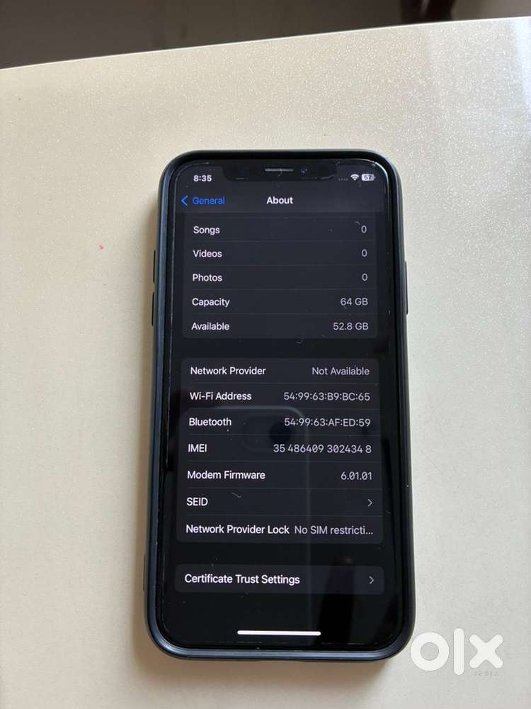 iPhone X - No Sreen Guard