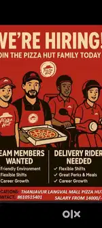 Team member pizza hut langval mall