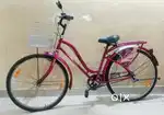 Ladies Cycle brand new condition with front basket. 6 month old.