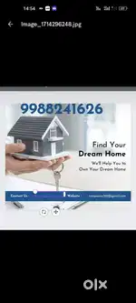 Independent 2 bhk+1 newly built for family