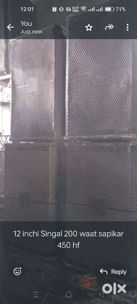 12 inchi 200 waat 155 ki magnet 450 Hf