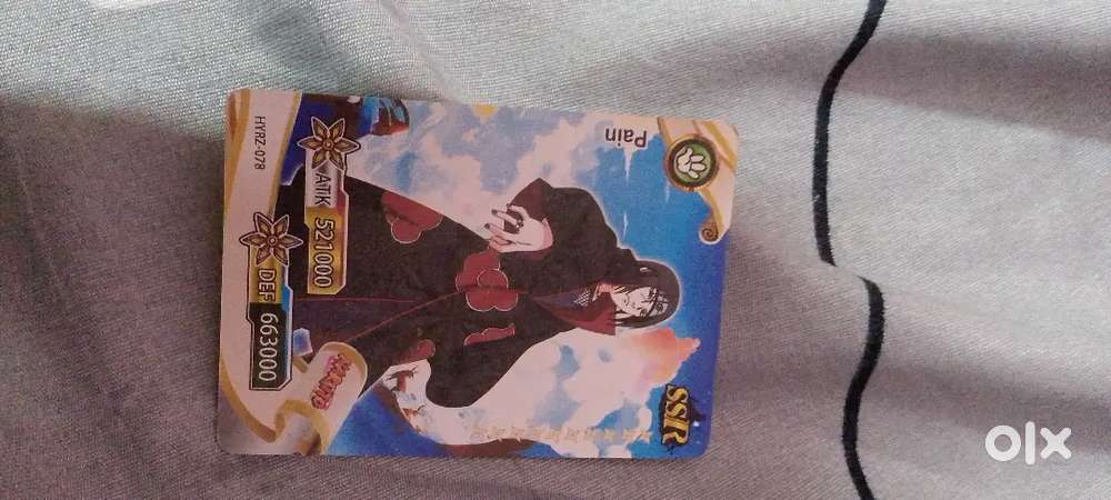 This is a Naruto Hitachi card this is so rare