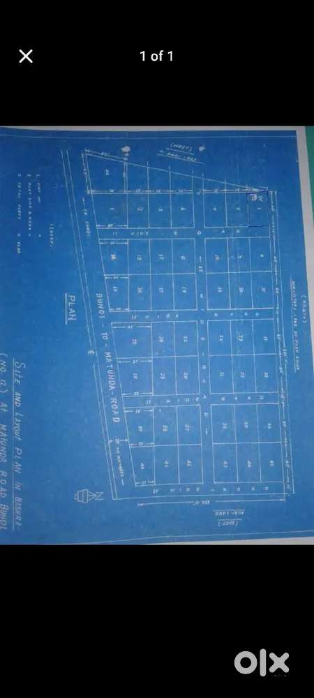 6.50 लाख ओबीसी रजिस्ट्री 27 × 40 मारतुंडा रोड जय हनुमान कॉलोनी में