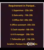 Driver,Teacher , Supervisor, Hospital,Bank jobs