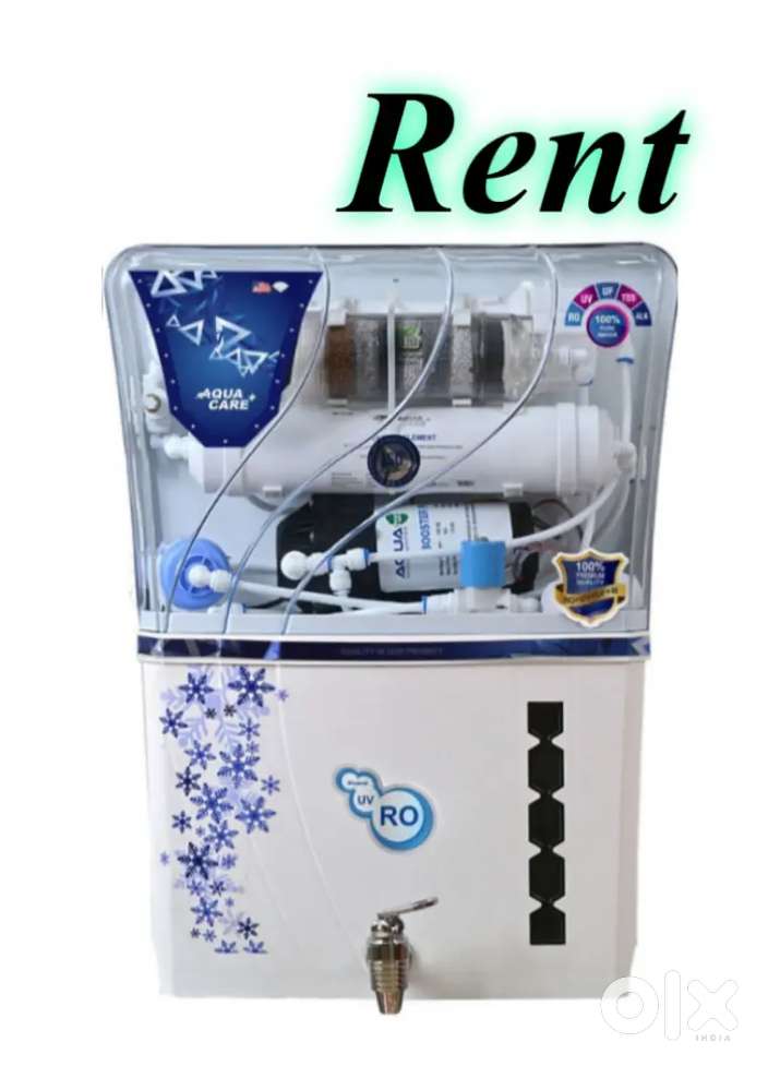 Ro water purifier available on rent