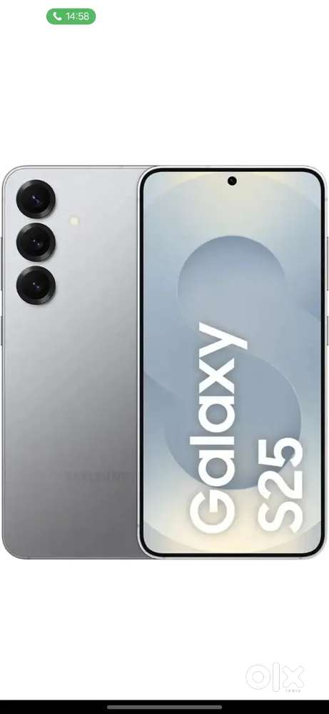 Samsung s25 8/256 bill box uj by 1 month 10 days uj