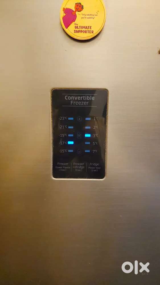 Samsung Double door invertor 3 star refrigerator good working cooling