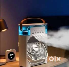 Portable air conditioner fan, water cooler