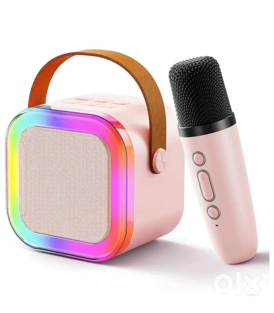 Portable Karaoke Speaker with Wireless Microphone