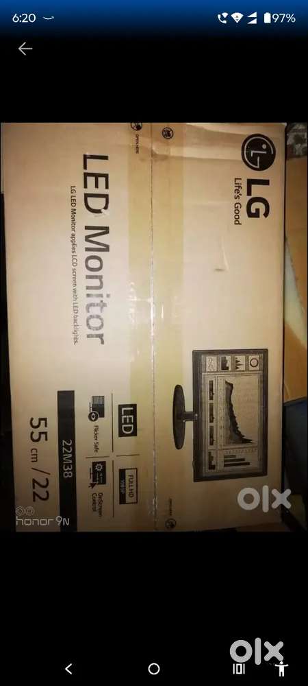 LG monitor in working condition