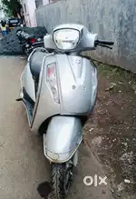 A scooter in good condition