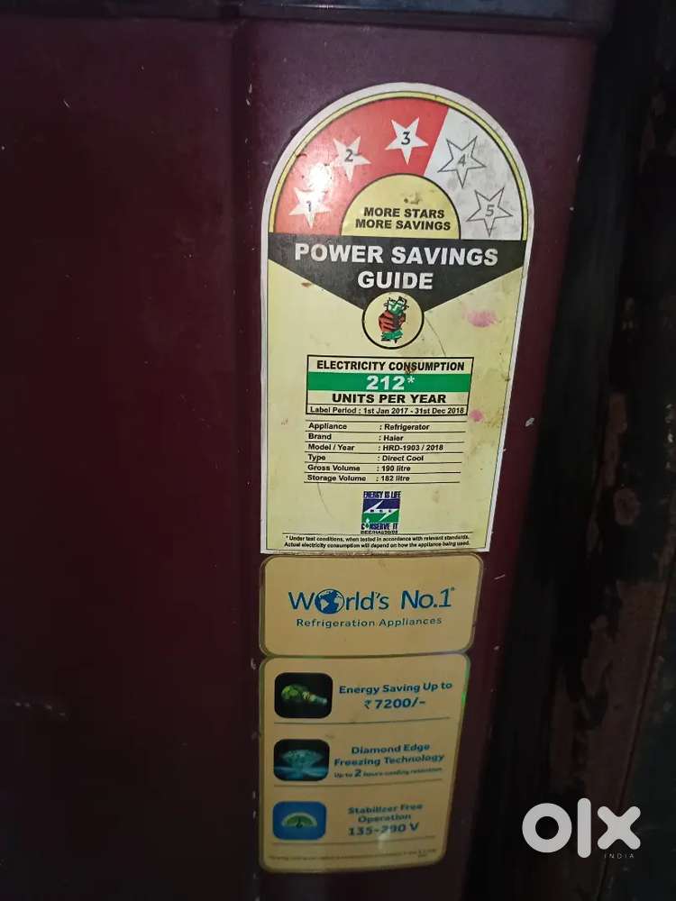 Haier company fridge