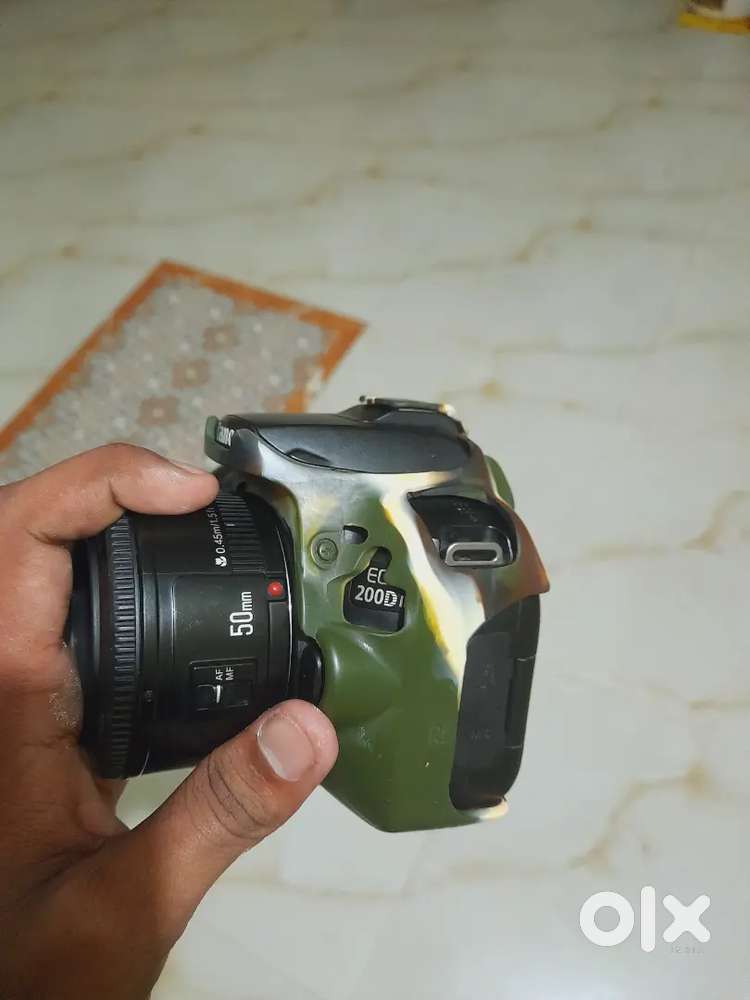 Cannon 200d mark 2 with dual lens amd prime lens