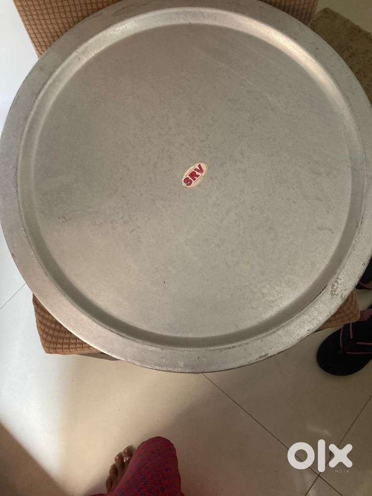 Aluminium alloy big vessel for hotel cooking with lid