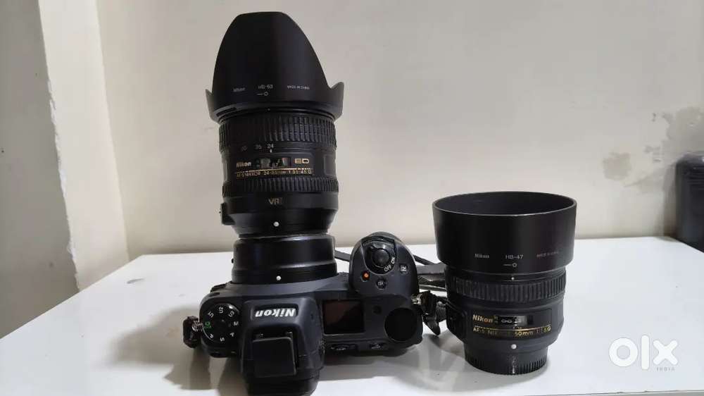 Nikon Z7 full frame , mirrerless camera.