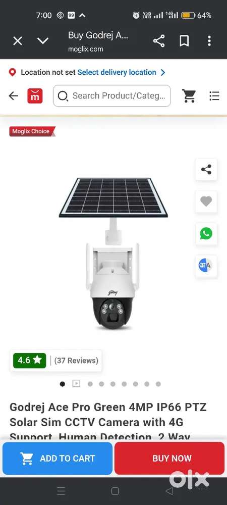 Godrej Ace pro green 4 MP