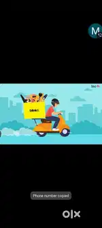 Hiring for Indore blinkit delivery boy job