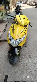 Honda Dio yellow colour