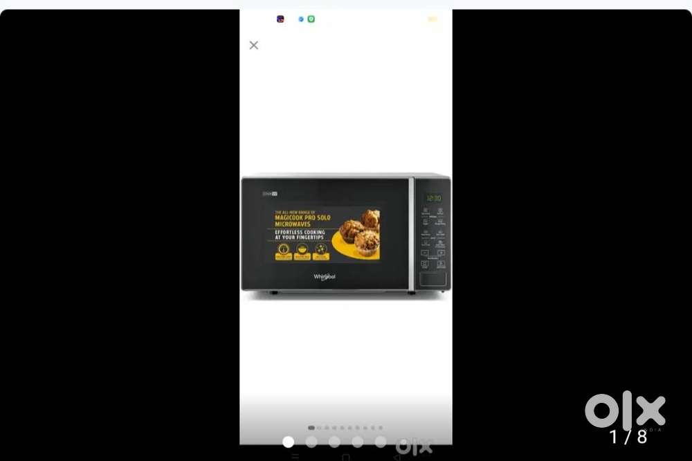 20 L Feather Touch Membrane Solo Microwave  whirpool 20SE Black