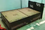 Double Bed wooden in good condition